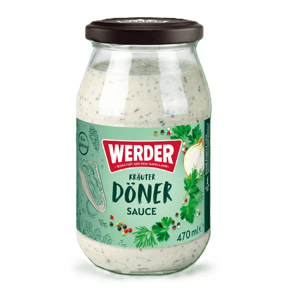 Werder Doner Kebab Herb Sauce 470ml Bottle