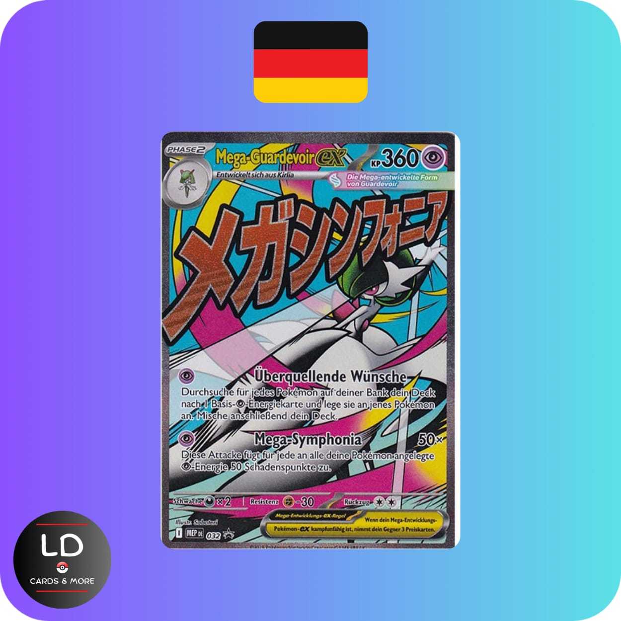 Mega Guardevoir | Mep 032 | | | German.