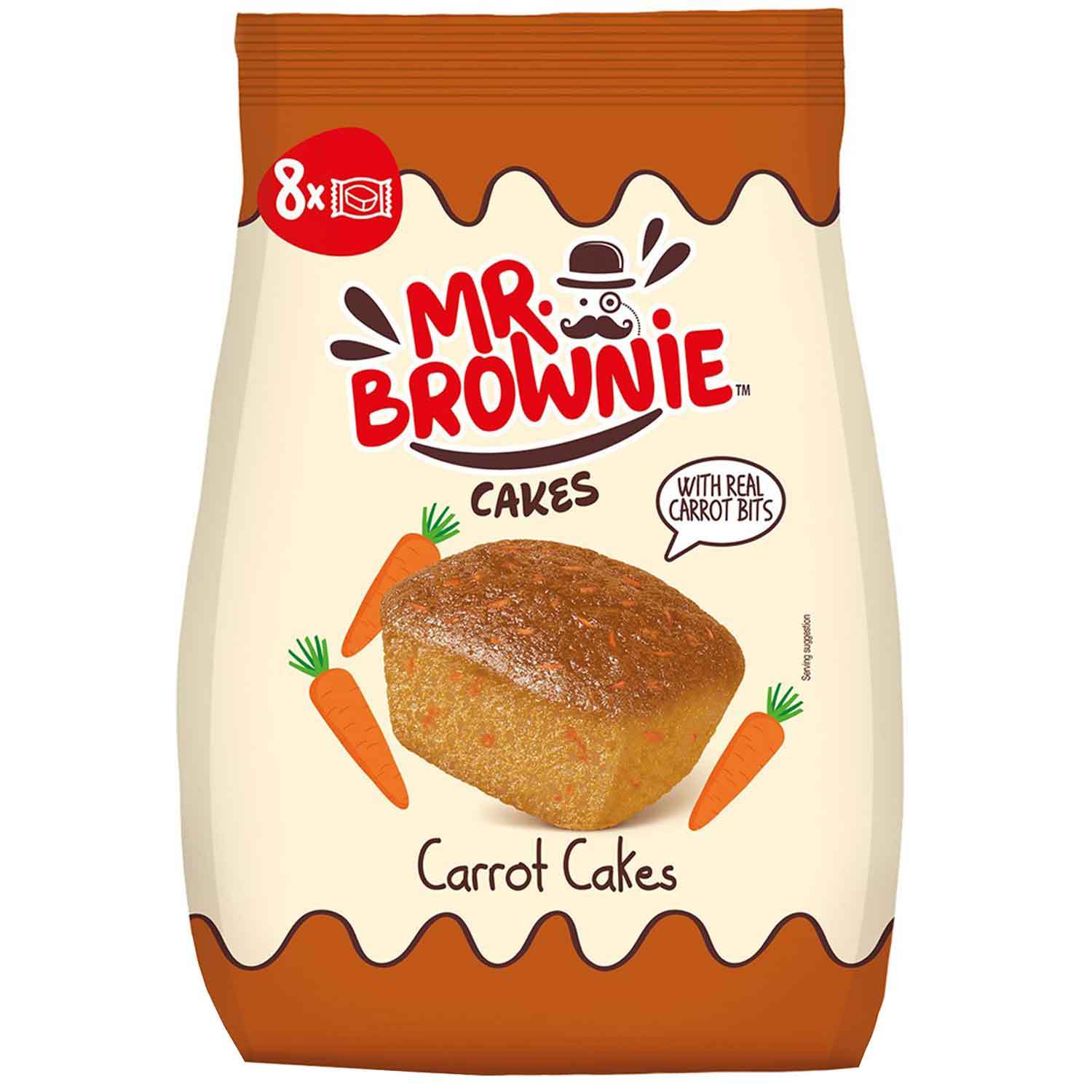 Image of Mr. Brownie Carrot Cakes 200g