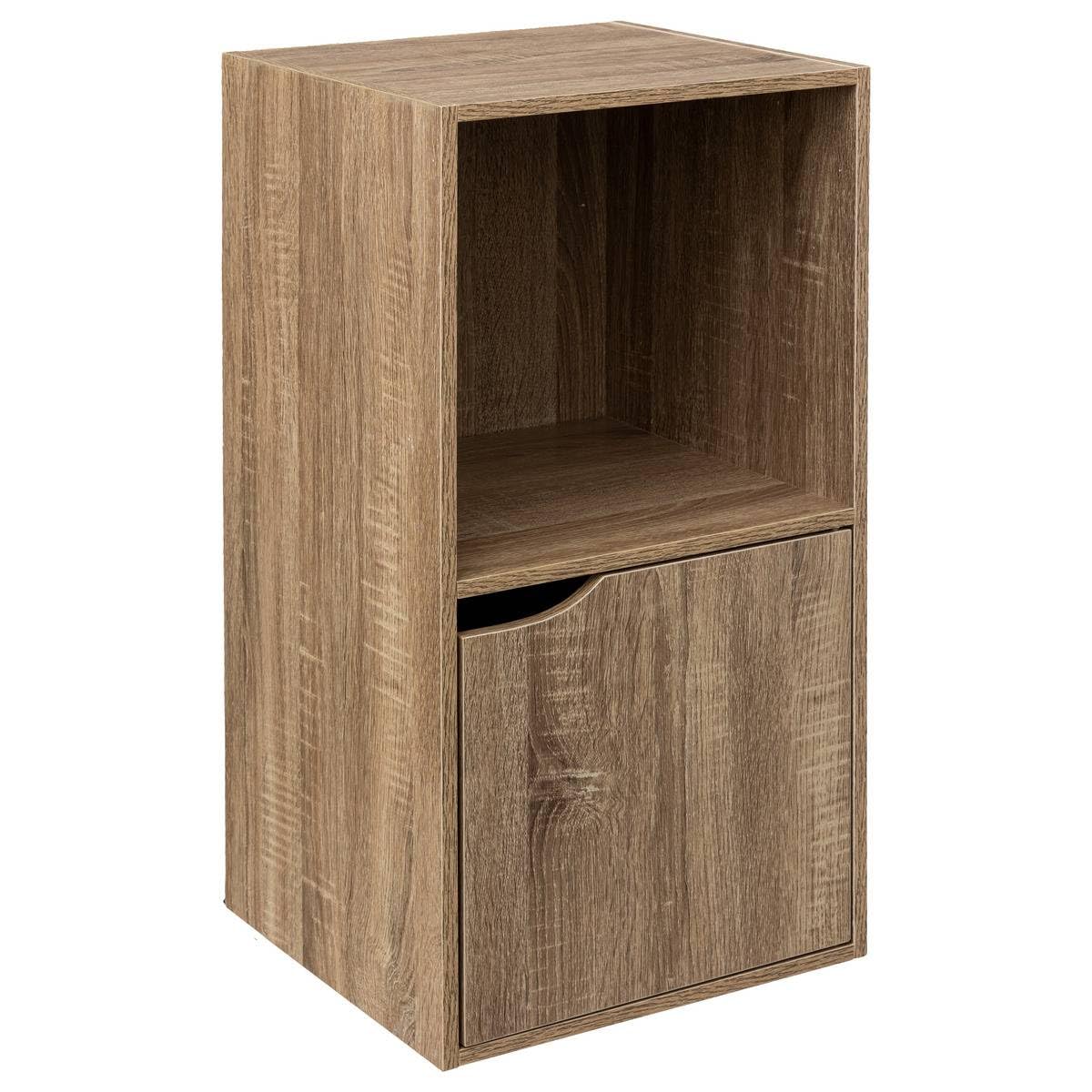 Temu Beige Etagère 2 Cases Naturel