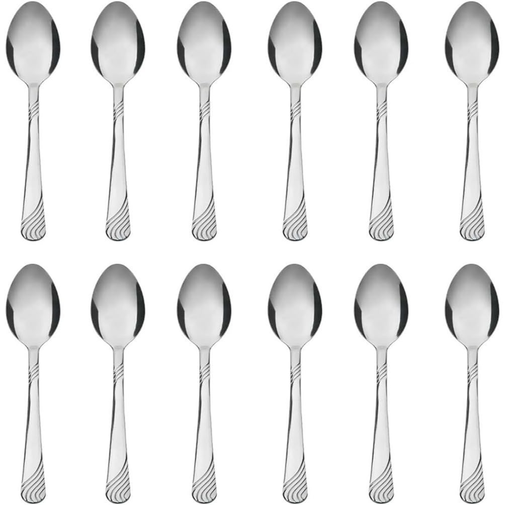 Set da 12 cucchiaini da moka cucchiaini da zucchero cucchiai da caffè lucido: retailer-supplied image