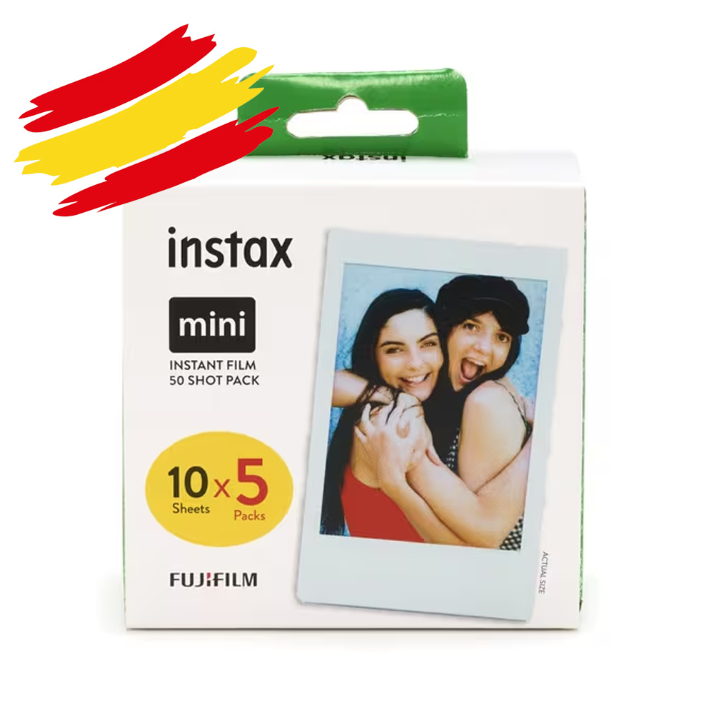TEMU Fujifilm Instax Mini film 50 películas fotofráficas