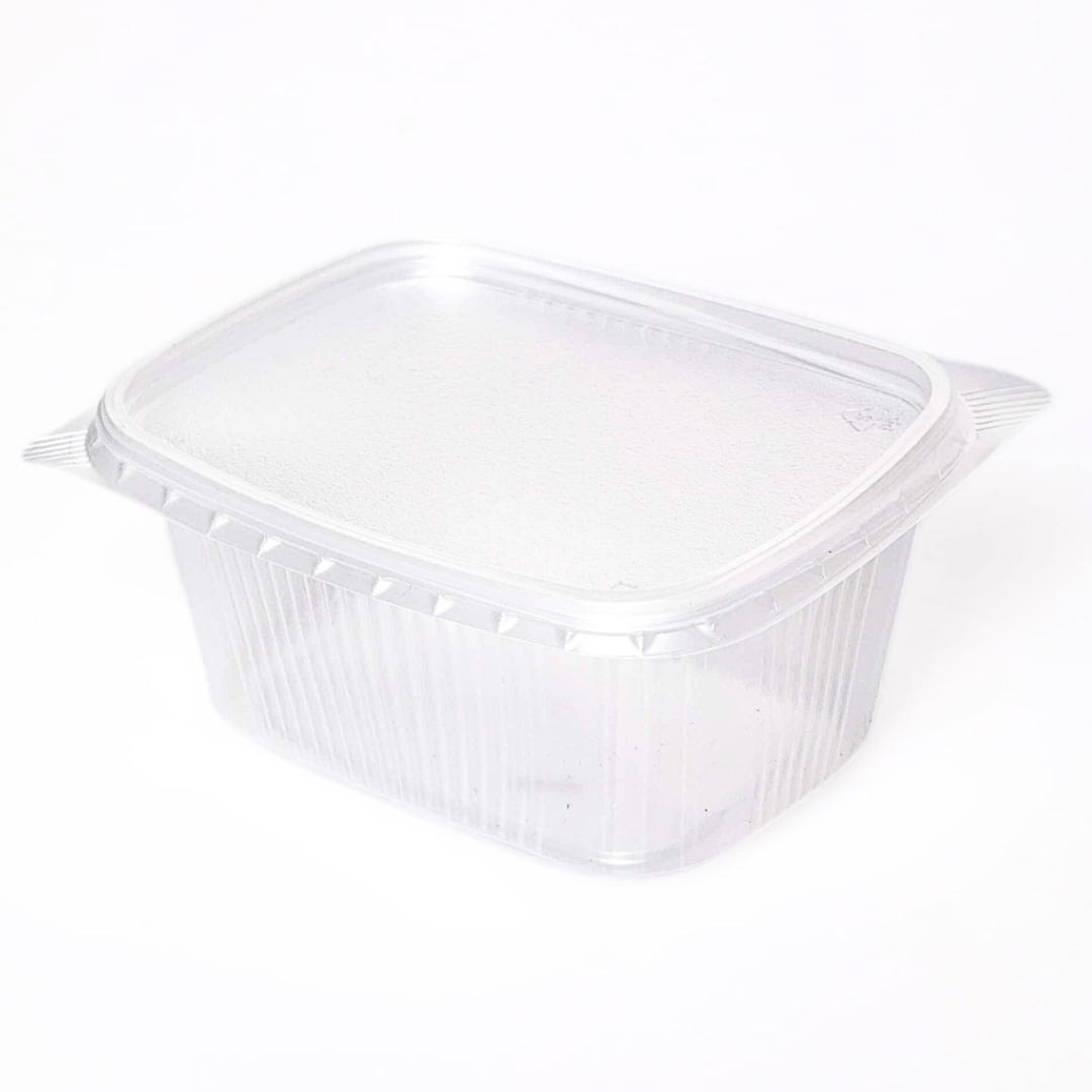 250-piece Cups With Lids, 250 Ml – Transparent Square Disposable Pp Containers – Airtight, Microwave-safe – Ideal For Salads, Snacks, Salad Boxes, Snack Boxes, Dip Cups – Dips & Meal Prep