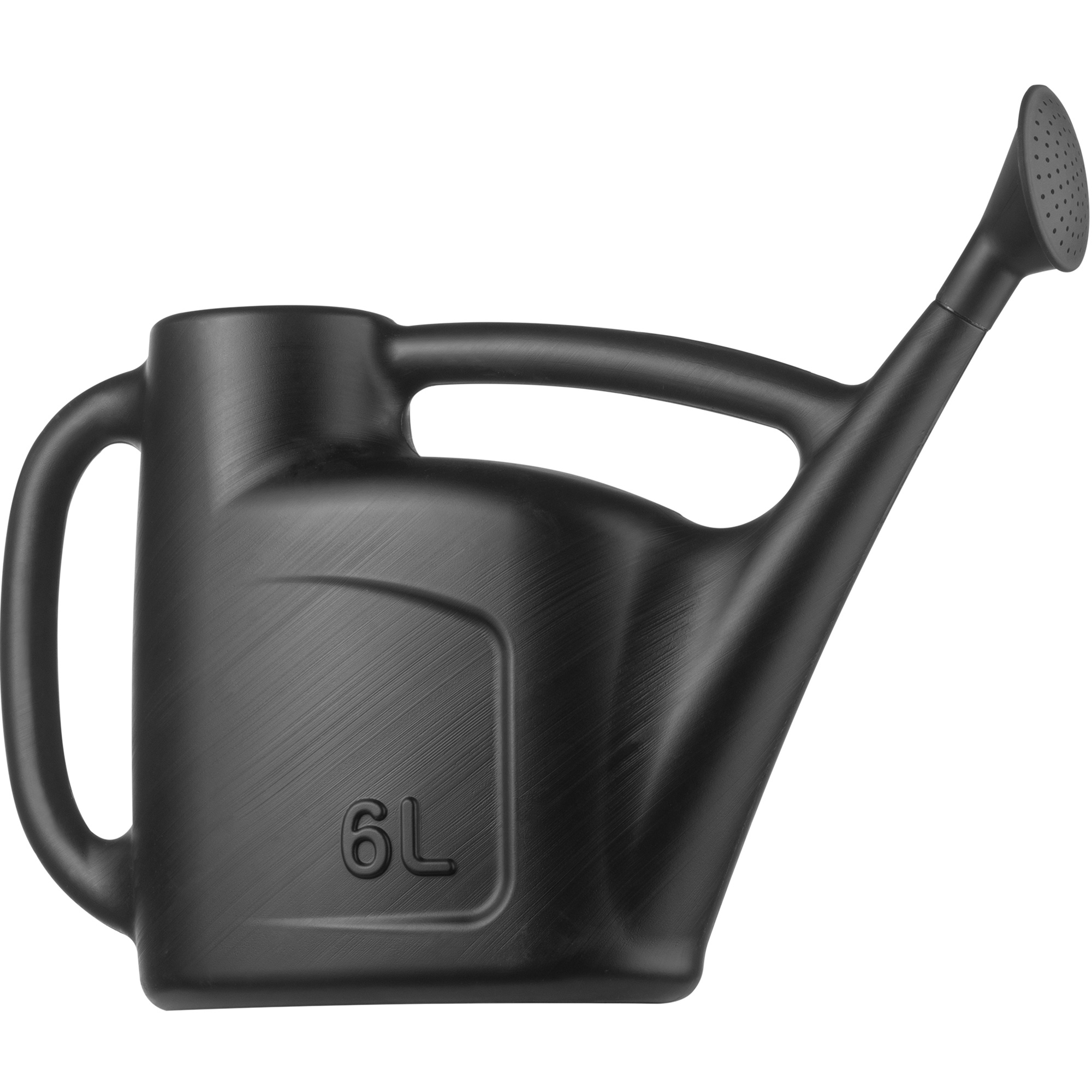 TEMU Hardys 6l Black Rose Watering Can - Outdoor & Indoor Watering Can With Detachable Sprinkler Rose Head, Long Spout Water Can For & Garden Plants