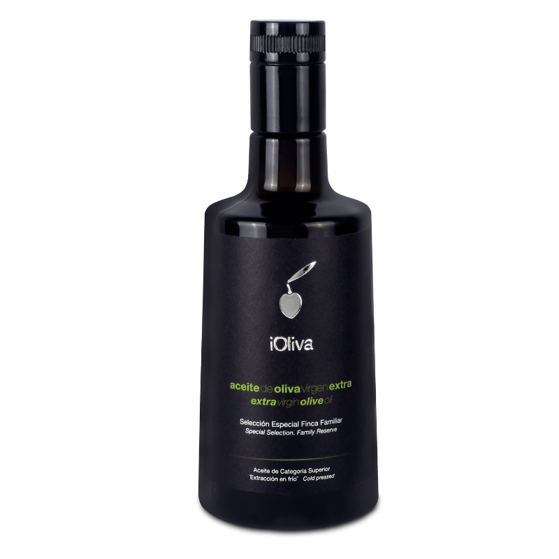 TEMU Aceite de Oliva Virgen Extra Premium, iOliva, Variedad Hojiblanca - Botella 500 mL.