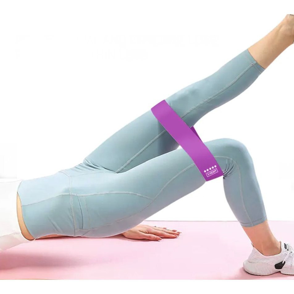 5 Booty Bands Set for Hip Training and Body Shaping
