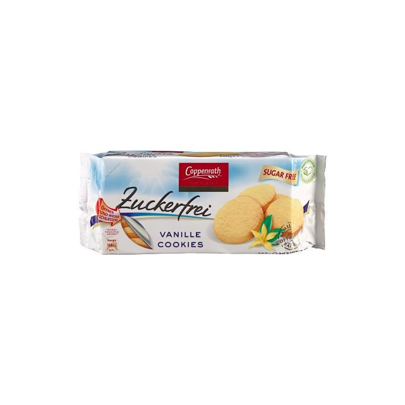 Coppenrath Sugar-free Soft Vanilla Biscuits 200g 7-pack