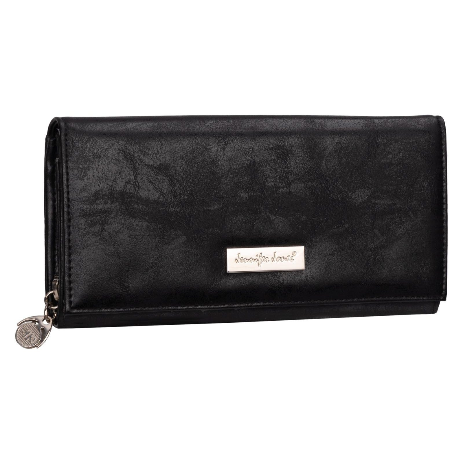 Ladies' Wallet Purse Leatherette Black