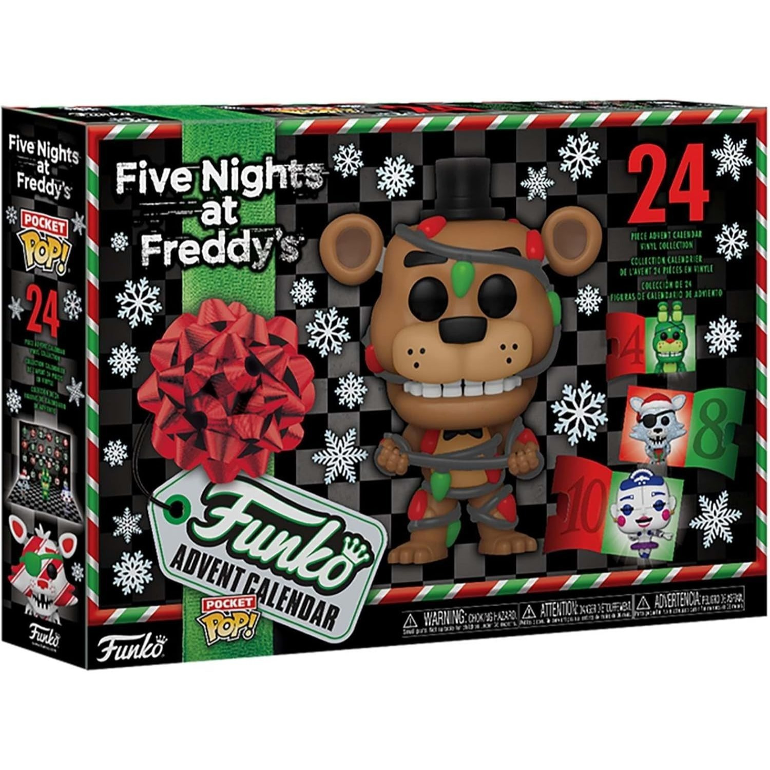 Image of Funko Advent Calendar: 's (fnaf) - 24 Days Of Surprises - Collectible Vinyl Minifigure - Mystery Box - Gift Idea