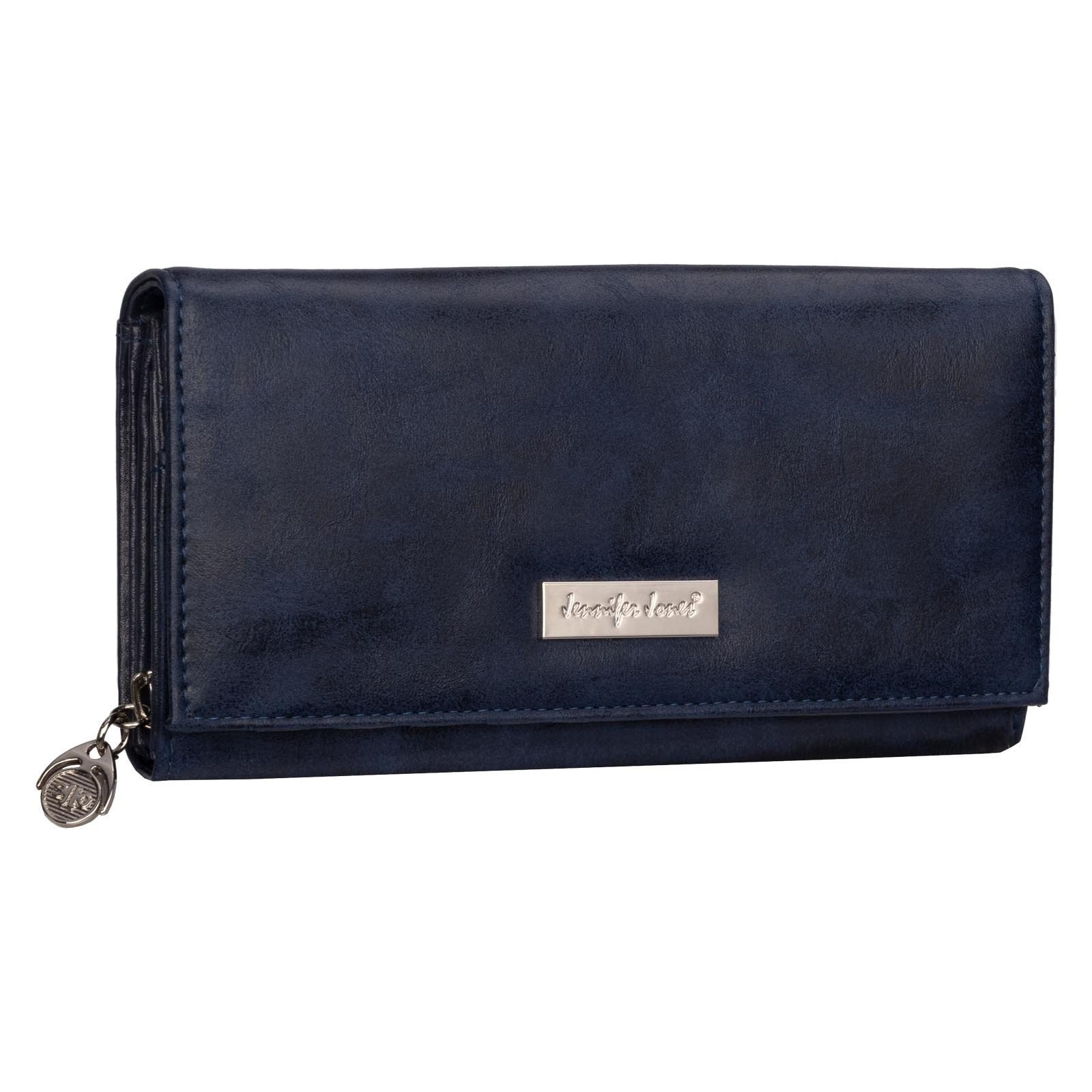 Women's Wallet Purse Faux Leather Blue