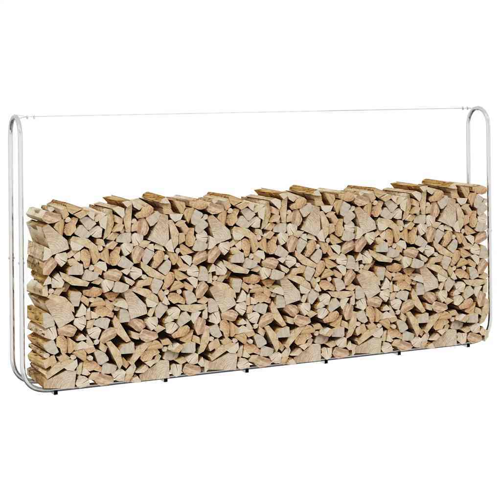 Image of Vidaxl Firewood Rack, Firewood Shelves, Firewood Storage, Outdoor Firewood Rack, Indoor Firewood Holder, Firewood Stand, Firewood Organizer, Firewood Storage Rack