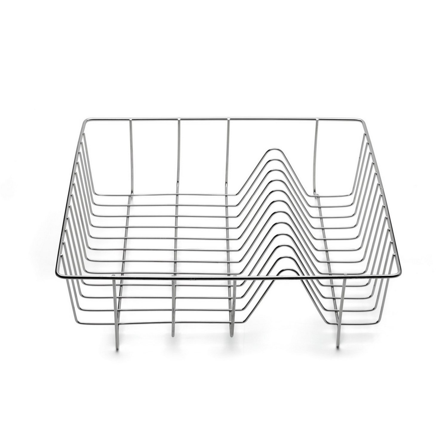 Sturdy Stainless Steel Dish Rack, 33 X 33 X 11.5 Cm (lxwxh), Dish Drainer, Dish Drying Rack, Dish Drying Stand, Dish Rack, Dish Shelf, Dish Dryer For Drying Plates, Cups, Glasses, And Other Dishes