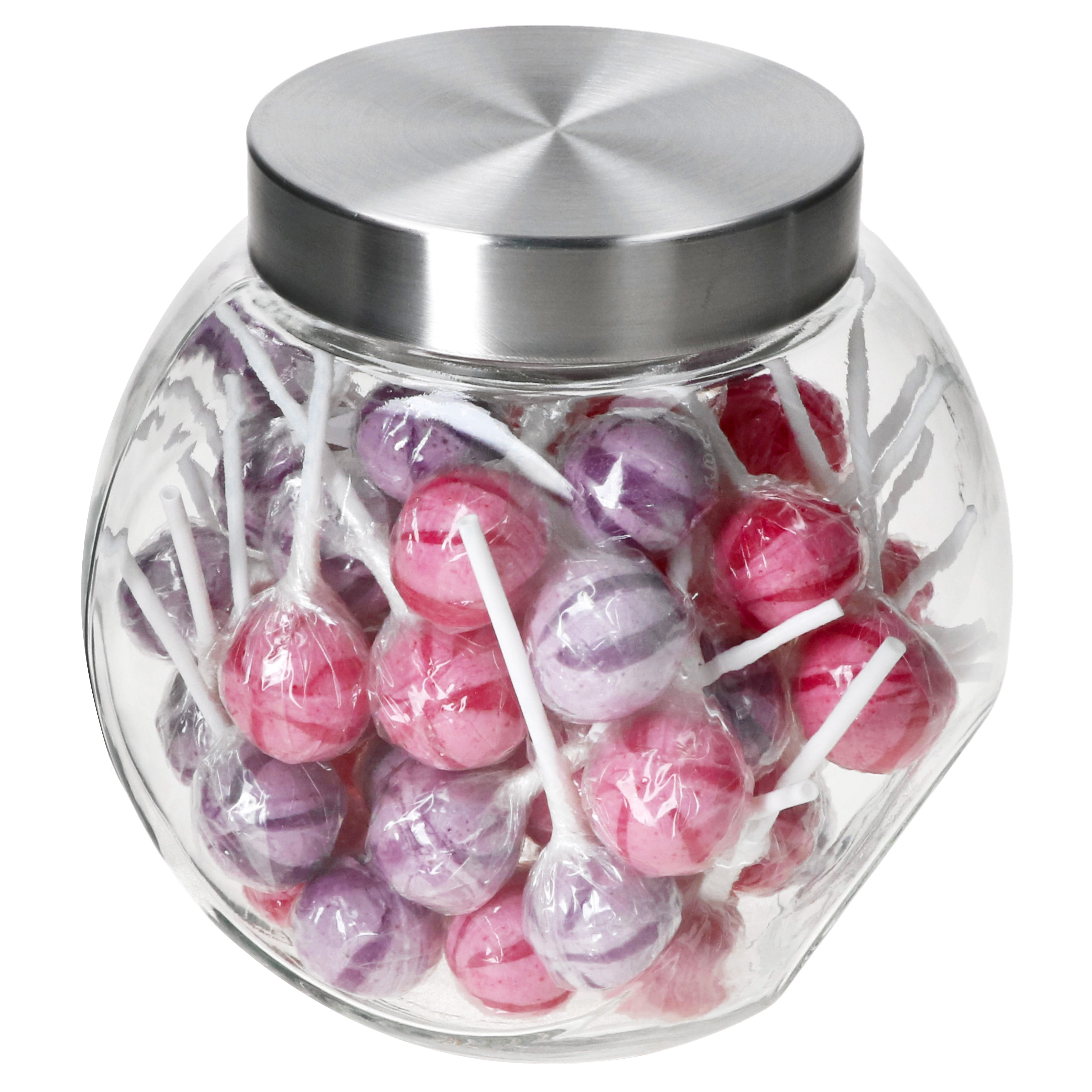 Image of 4x Cookie Jar 2l Candy Jar With Metal Lid Storage Container