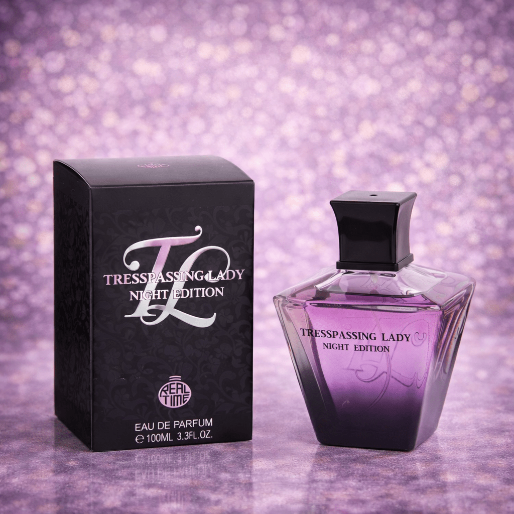 TEMU Perfume para Mujer Trespassing Edition by Real Time - Eau de Parfum 100 ml | Floral- | Notas Negra, , Praliné e Incienso