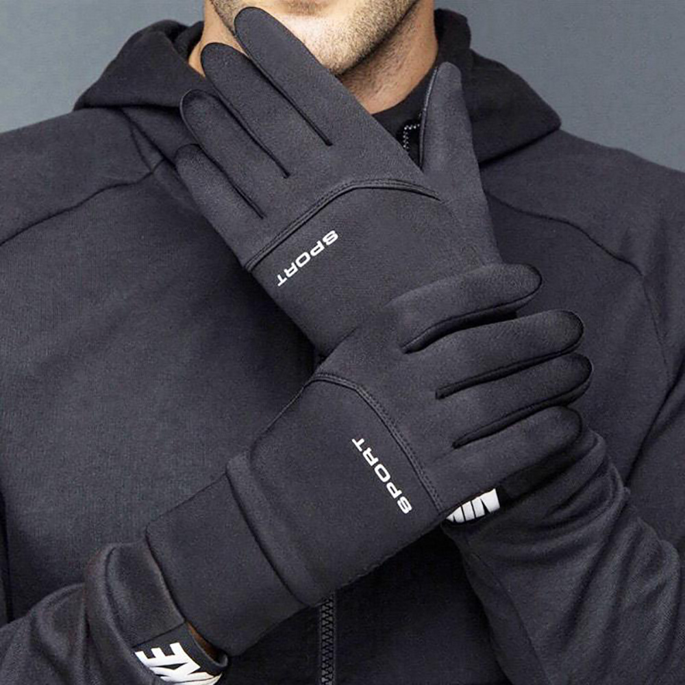 E-shop Premium Fahrradhandschuhe Winterhandschuhe Winter Gloves Thermo Touchscreen Laufhandschuhe für Herren Damen, ideal für Herbst Winter
