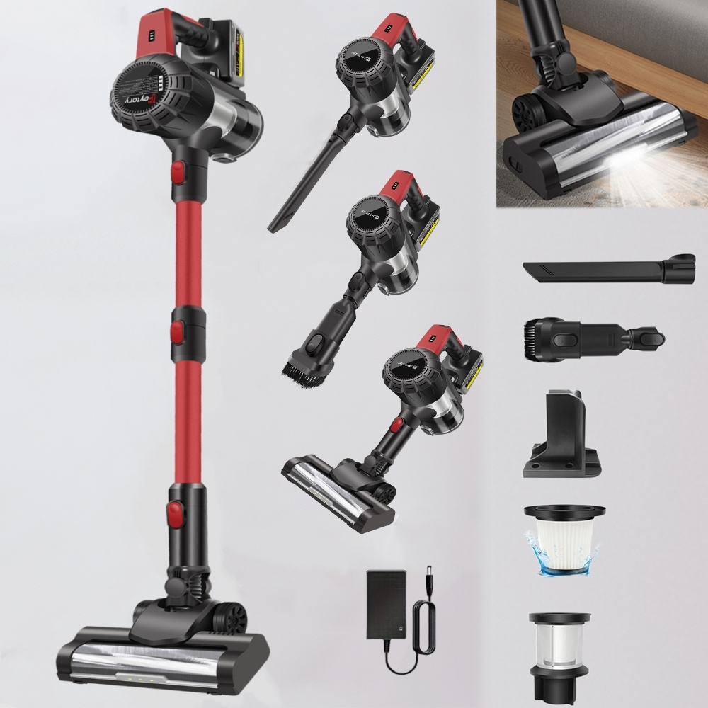 Cleaner 45000pa/650w/40 Min, Self-standing Pet Hair Remover With Anti- Brush, Lightweight, Wall Charging Station, For Pet Hair/carpet/hard Floors/car