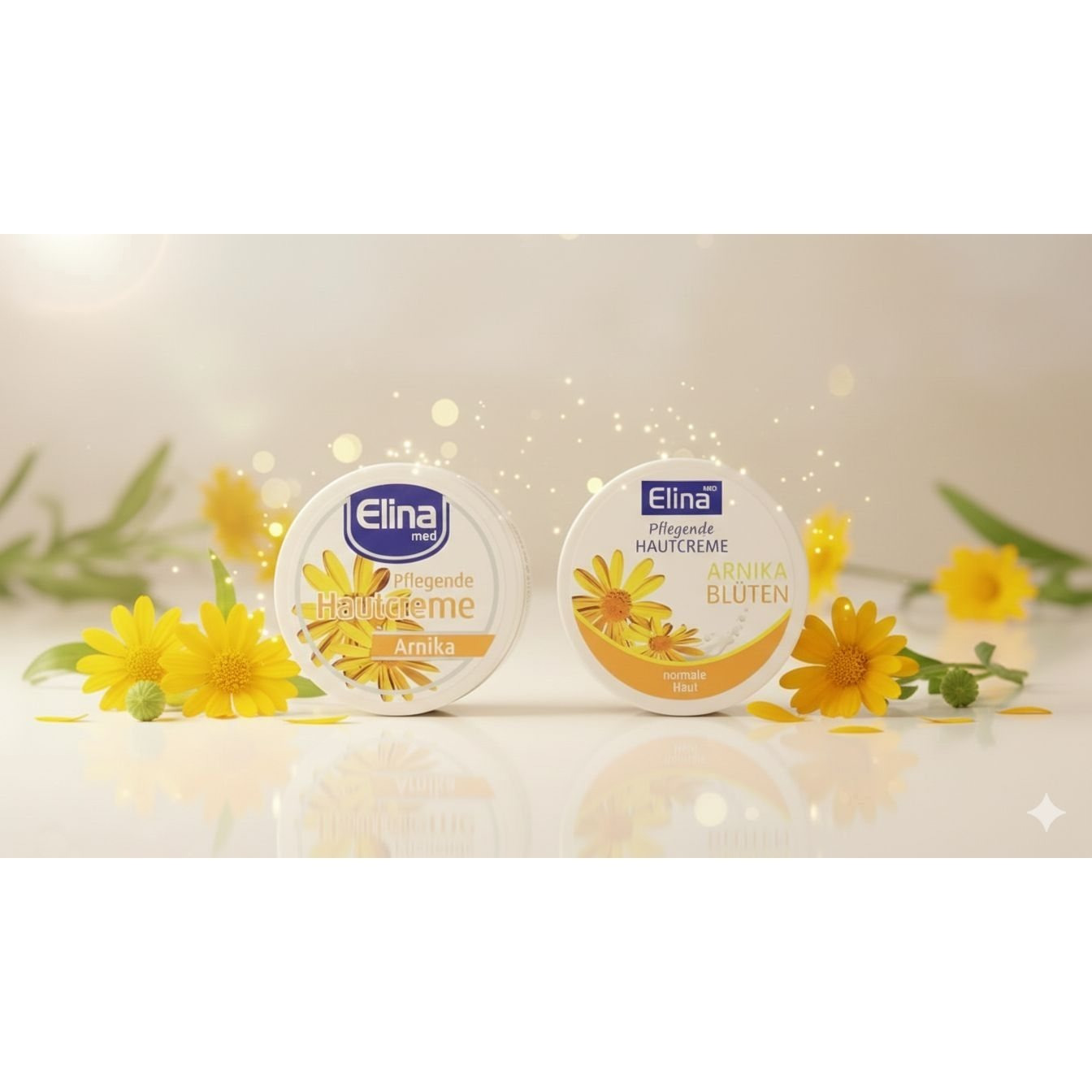 Image of Elina Nourishing Skin Cream Arnica 2x150ml