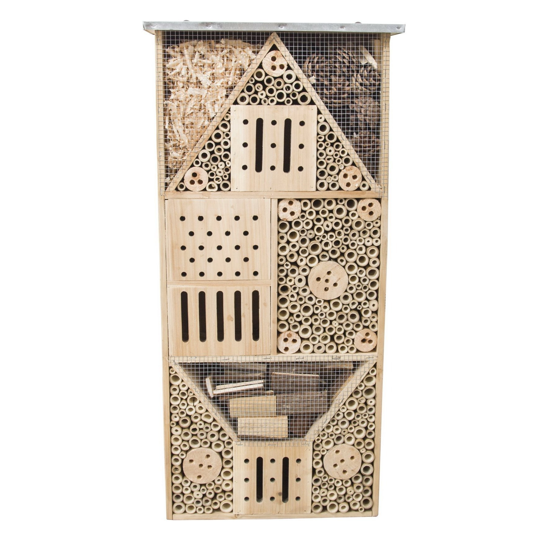 Image of Xxl Insect Hotel 39 X 78 X 15 Cm Insect House Insect Box Insect Quarter Breeding Box Nest Box Breeding House Insect Cave Hummingbird And Insect House Insect