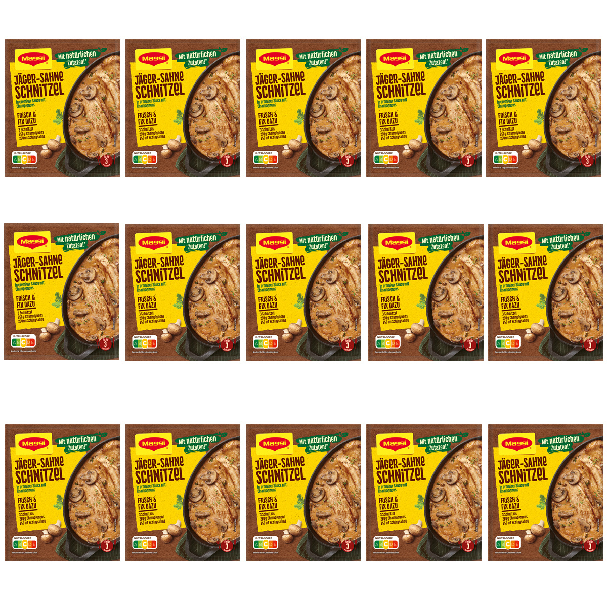 Maggi Fix For Hunter Cream Schnitzel In Creamy Mushroom Sauce 27g 15pcs Pack