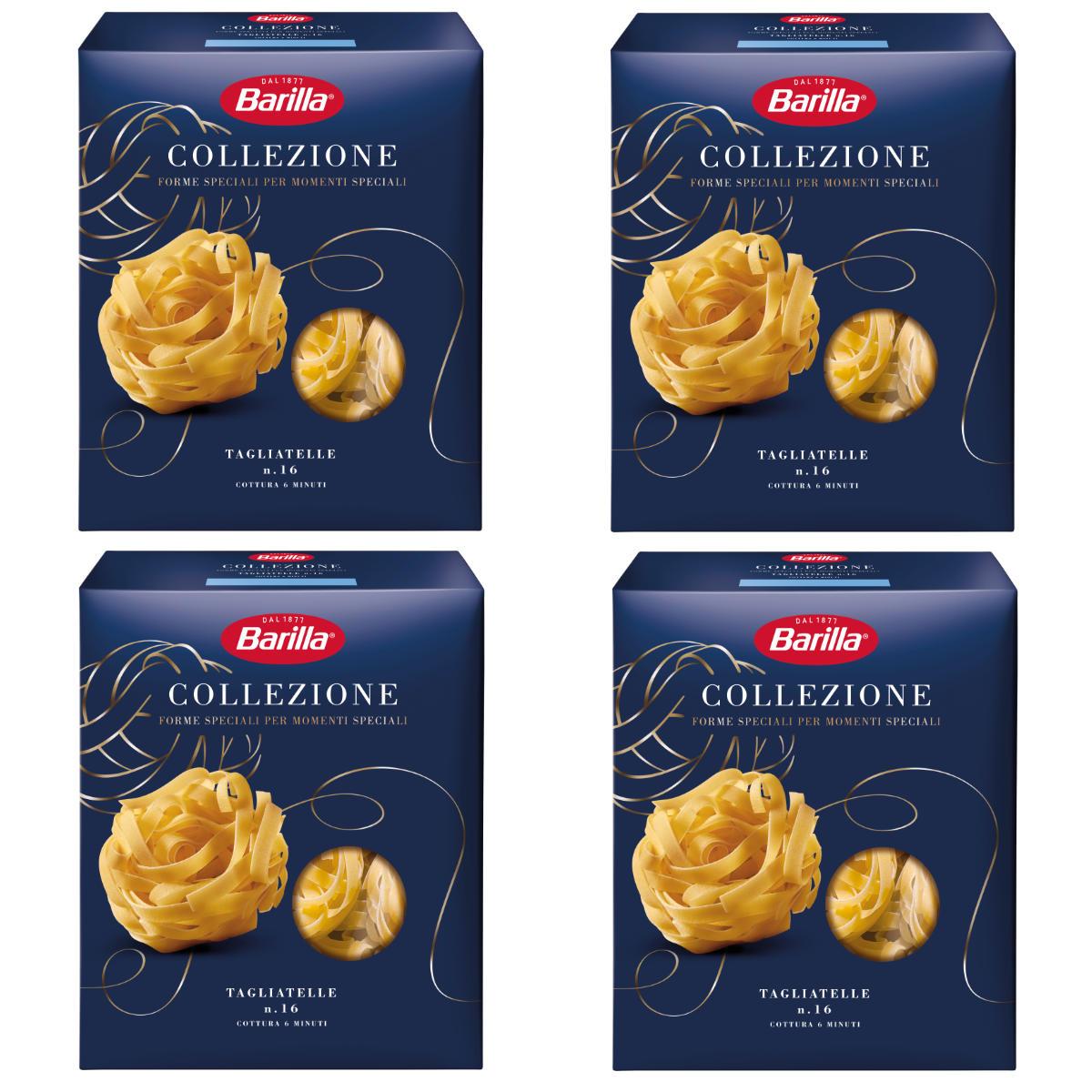 Barilla Collezione Tagliatelle Whole Wheat Pasta 500g 4-pack