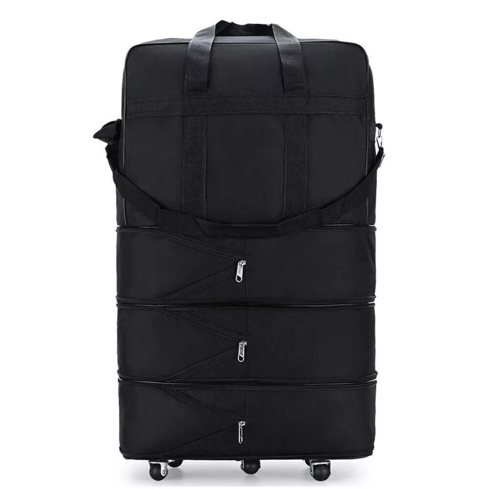 TEMU 42-inch Extra Large Lightweight Luggage Trolley Suitcase Travel Bag