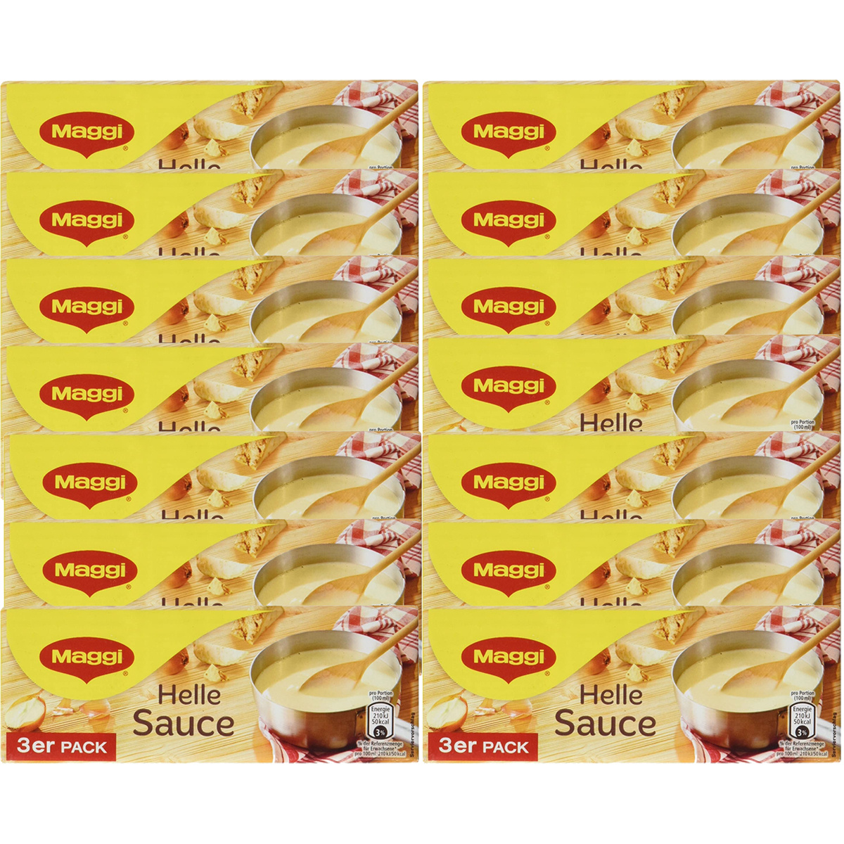 Maggi Light Sauce, Perfect For Vegetables And Fish, 3-pack Of 3x 250ml, 14-pack Total