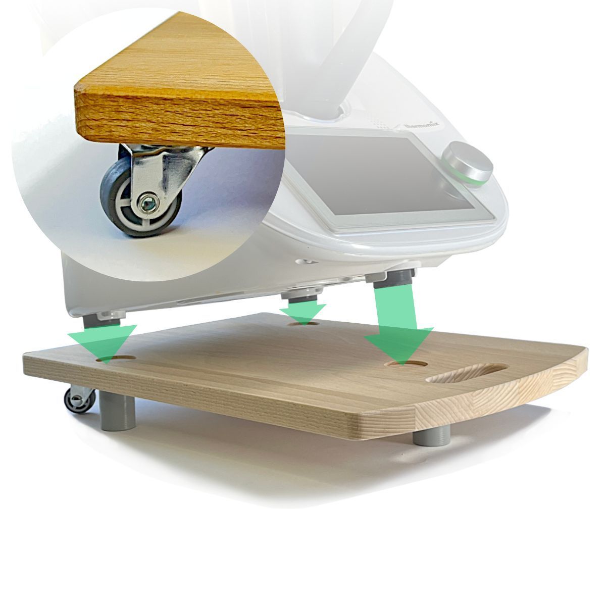Wooden Sliding Board For Tm6 / Tm5 – High-quality