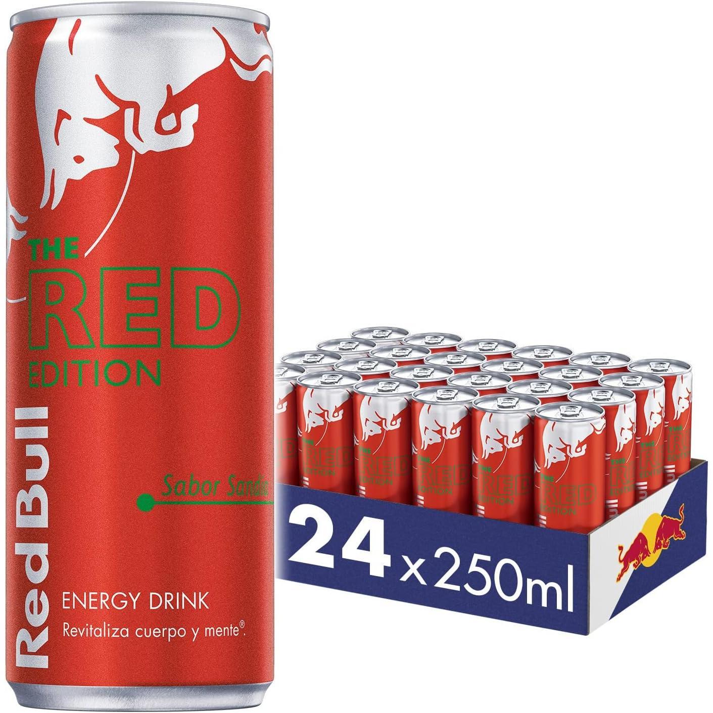 Red Bull Amber Edition - Bebida energética-sandía 24*250ml: retailer-supplied image