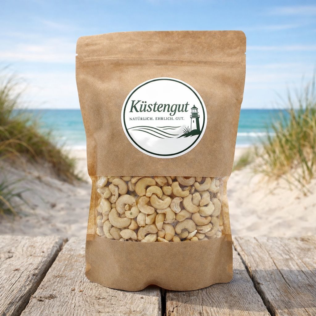 Image of Coastal Goods | Natural Cashew Nuts | Creamy Premium Snack & Kitchen Ingredient | Mild & Finely Buttery