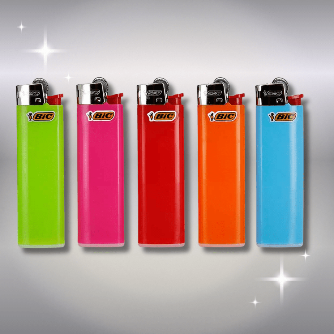 E-shop Feuerzeuge – 5er Set Einwegfeuerzeuge | Verschiedene Farben