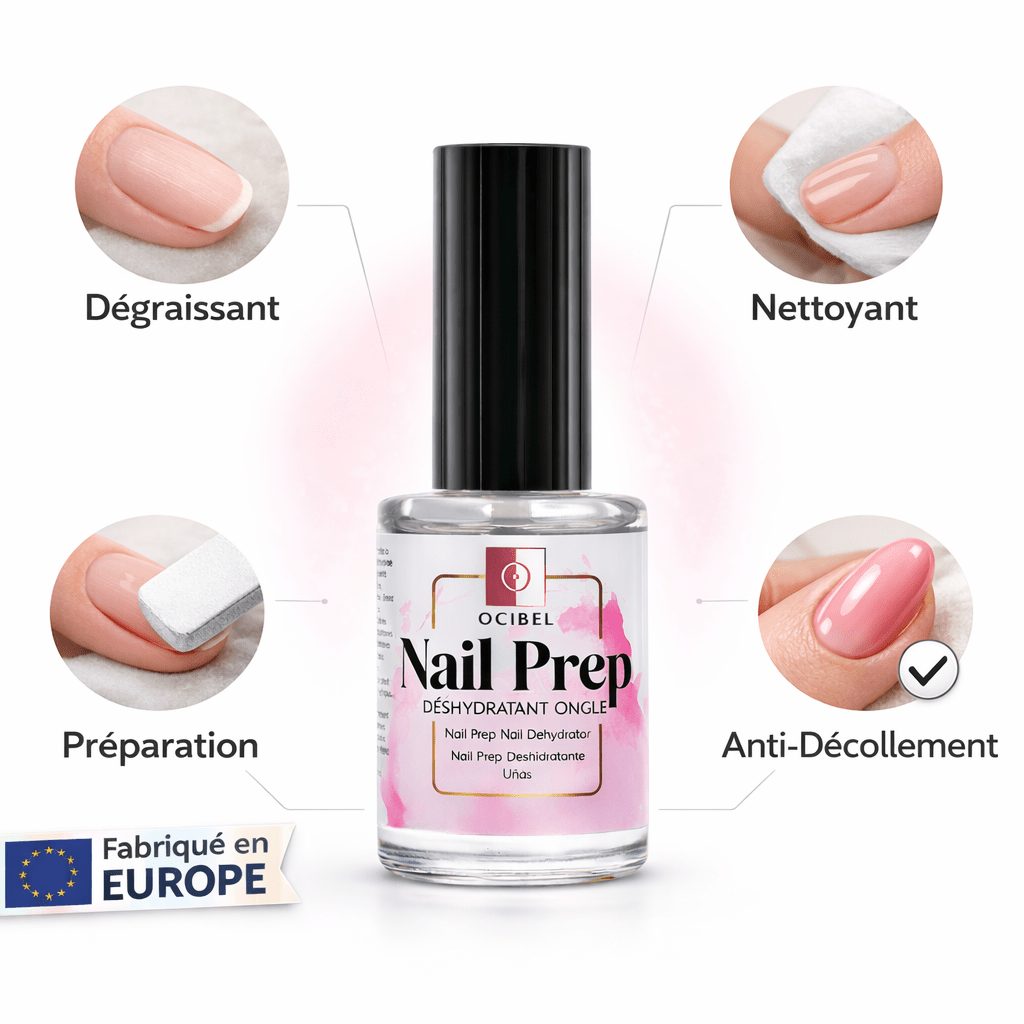 Image of Nail Prep Dehydrator 11 Ml – Professional Nail Preparation, Degreaser, Cleanser, Anti-lift, Long-lasting Hold For Gel & Semi-permanent Nails