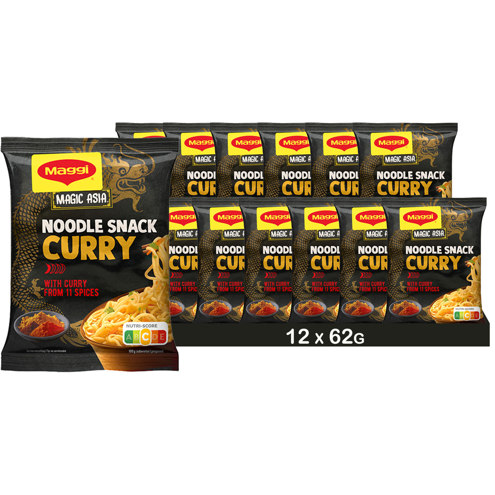 Maggi Magic Asia Nudel Snack Curry