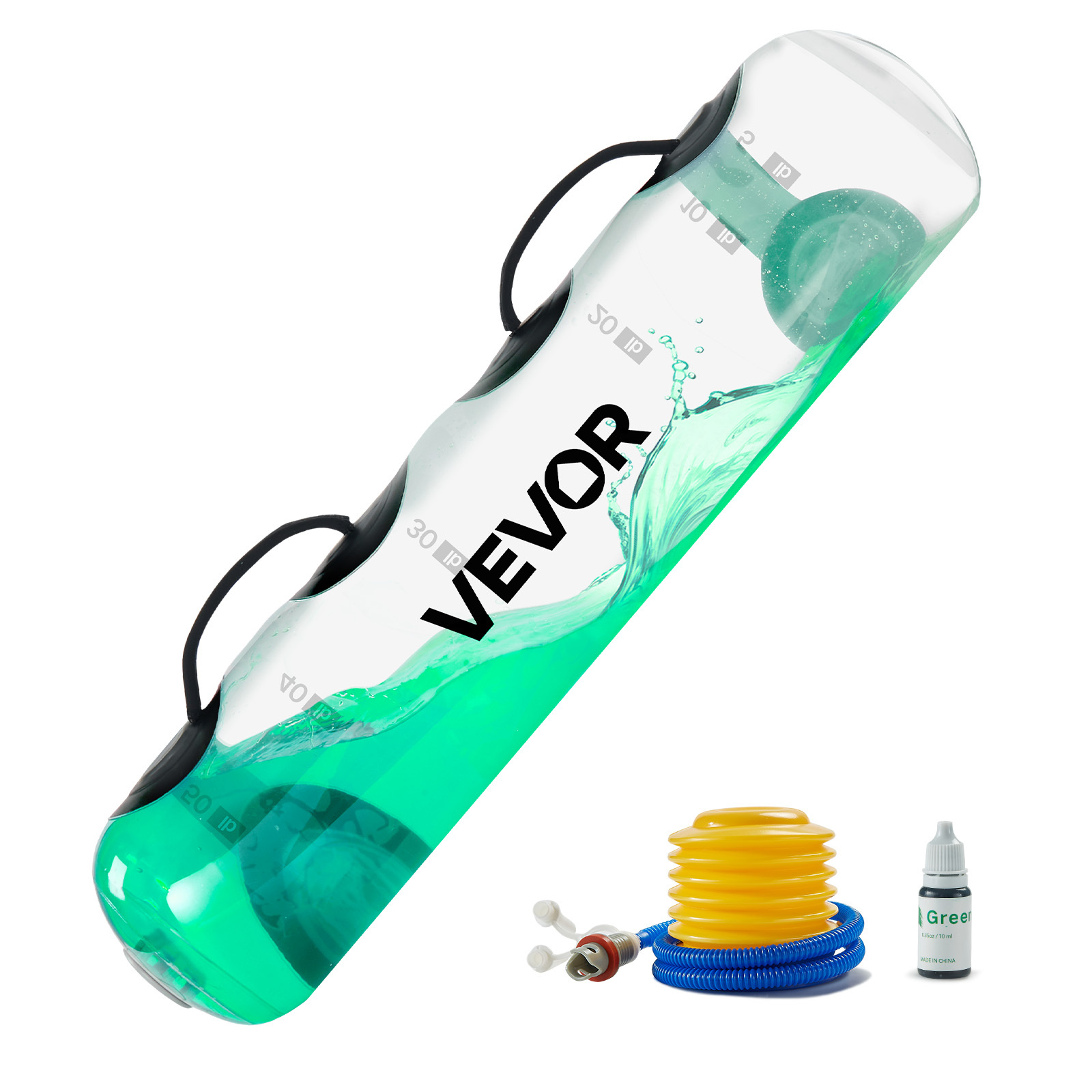 Image of Vevor Water Weights Aqua Bag, Large Aqua Bags For Workout, 31.75 Kg Adjustable Portable Stability Fitness & Full Equipment, For Strength Core And Balance Training, Home Gym Exercise