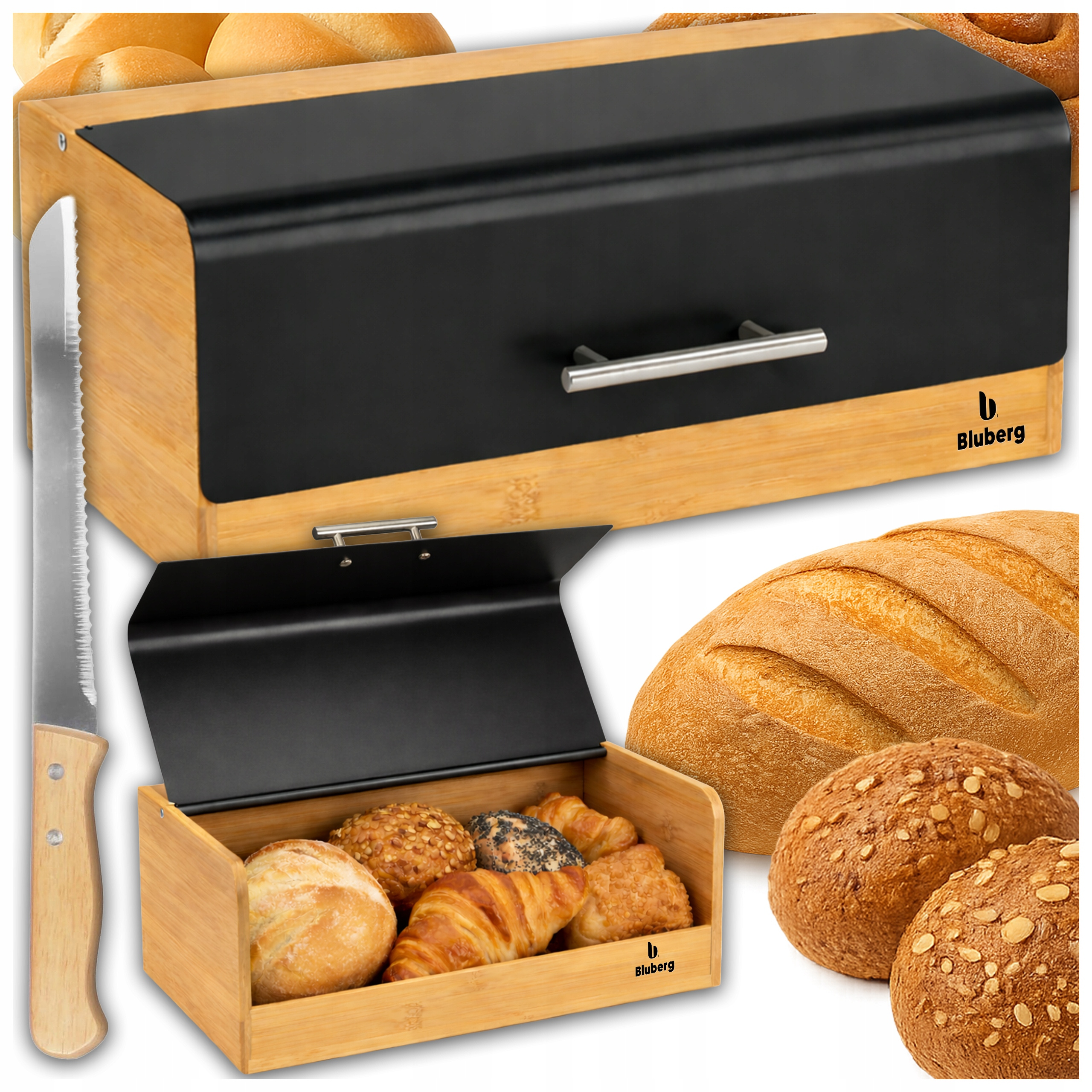 TEMU Bread Bin | Kitchen Bread Bins | Kitchen Bread Bin | Bin | Large Bread Bin | Modern Bread Bin For Bread | Lockable Bread Bin | Wooden Bamboo