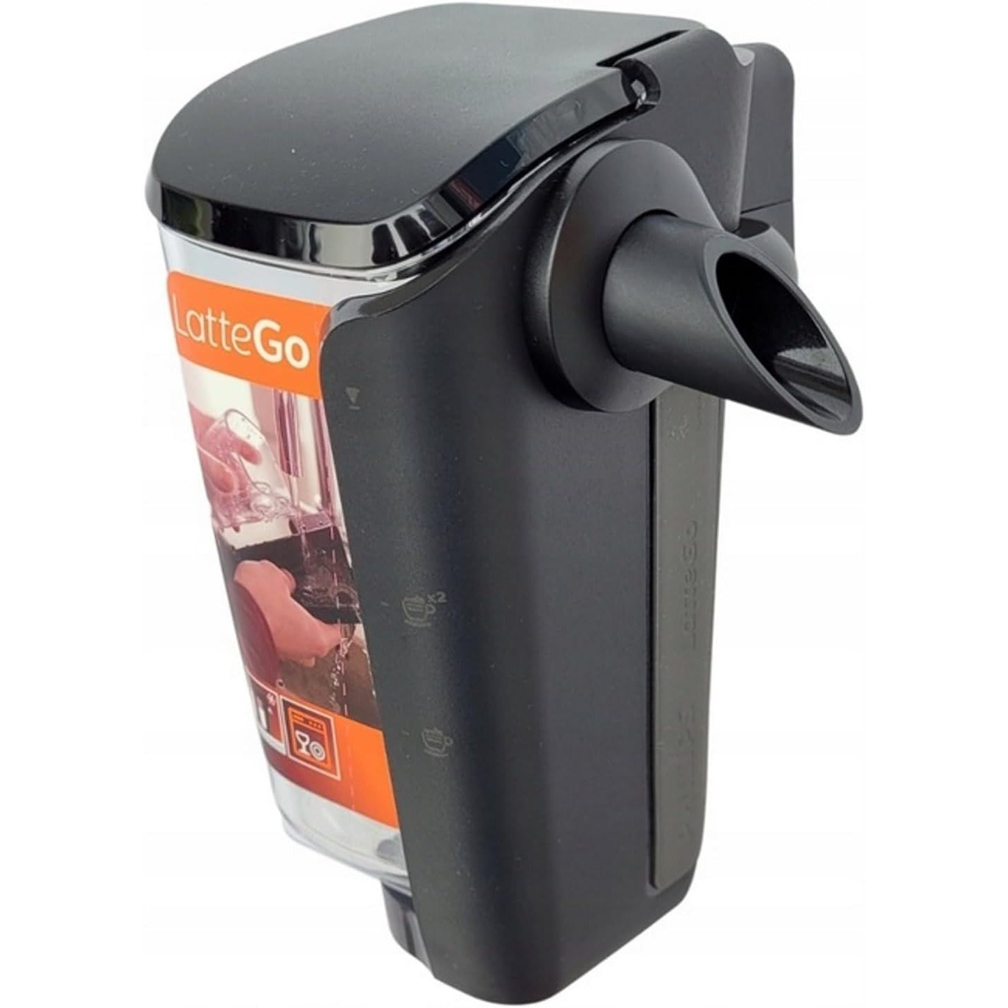 E-shop Philips Milchbehälter CA6708/10, 2-teiliges Milchsystem zu Kaffeemaschinen