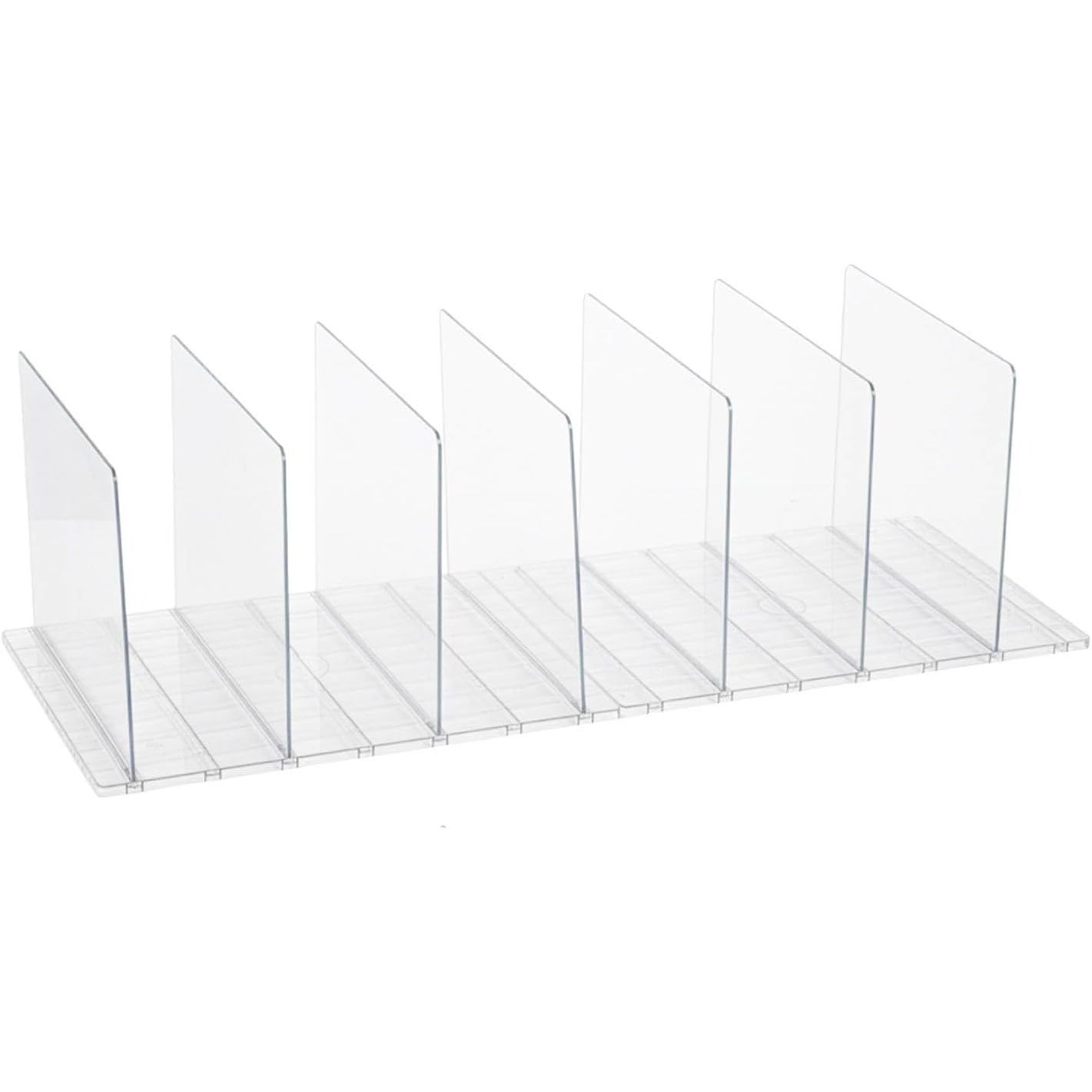 TEMU 1 Set Of Storage Organizers Adjustable Closet Shelf Dividers, Wallet Closet Clear Organizer Handbag Separator Storage Organizer Bookshelf