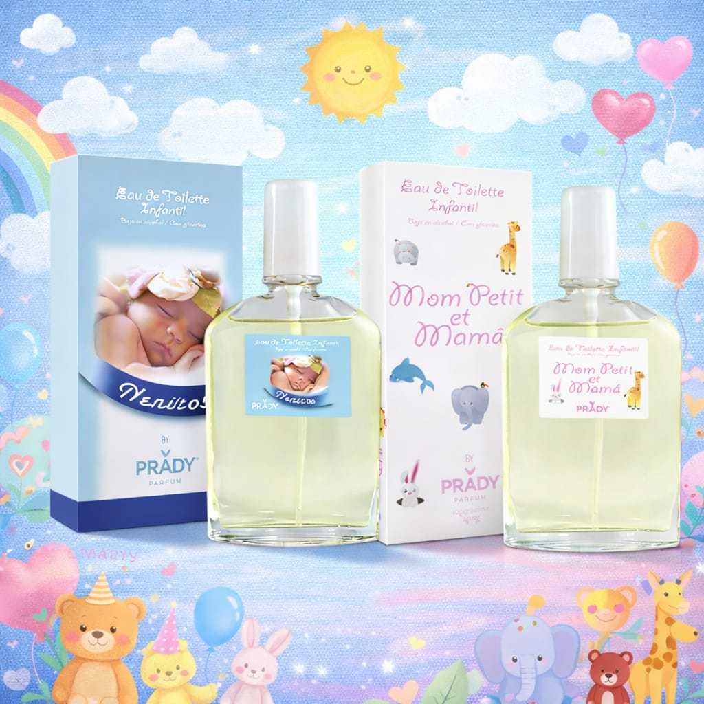 TEMU Eau de Toilette Infantil –Pack 2 perfumes infantiles 85 ml