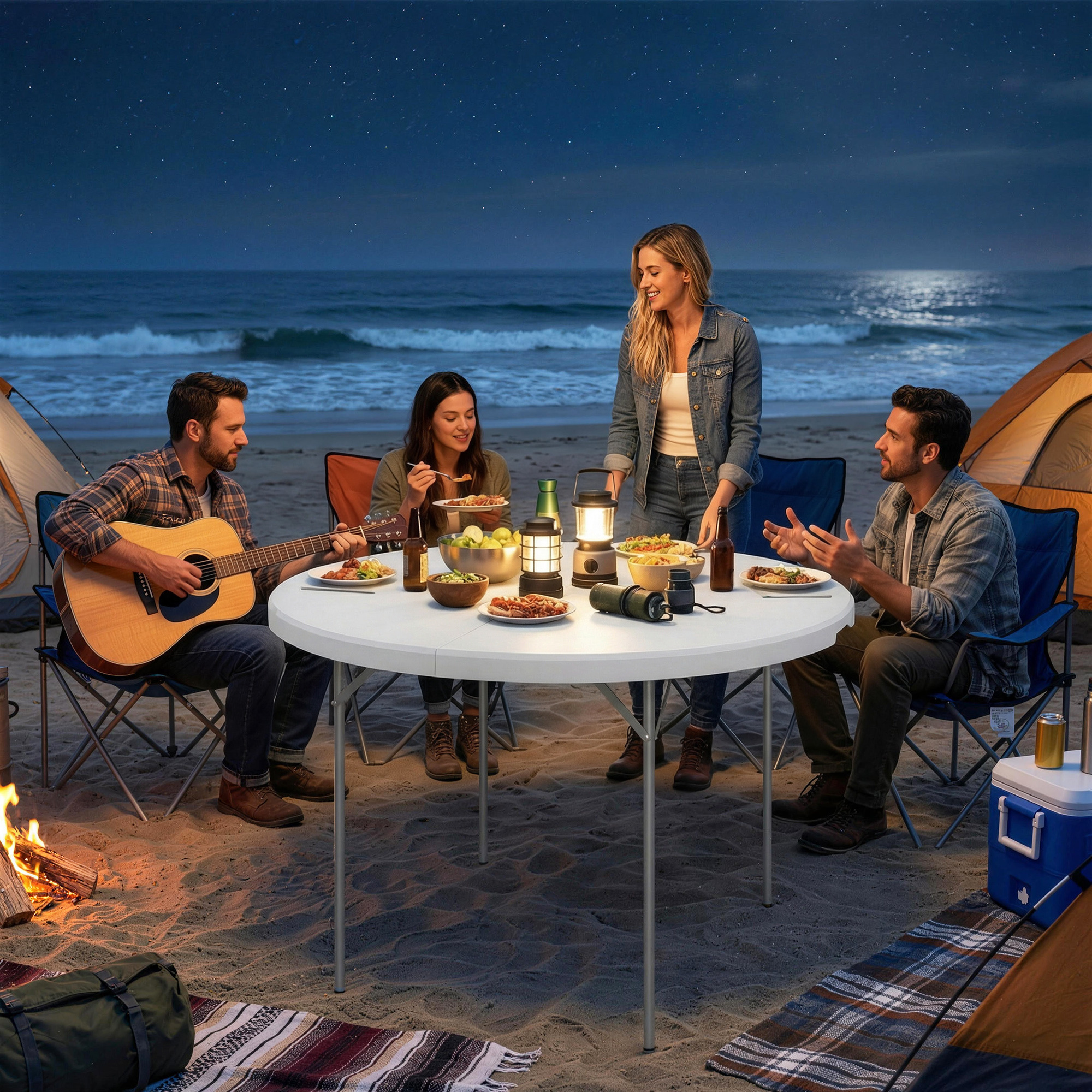 120 cm Folding Picnic Table