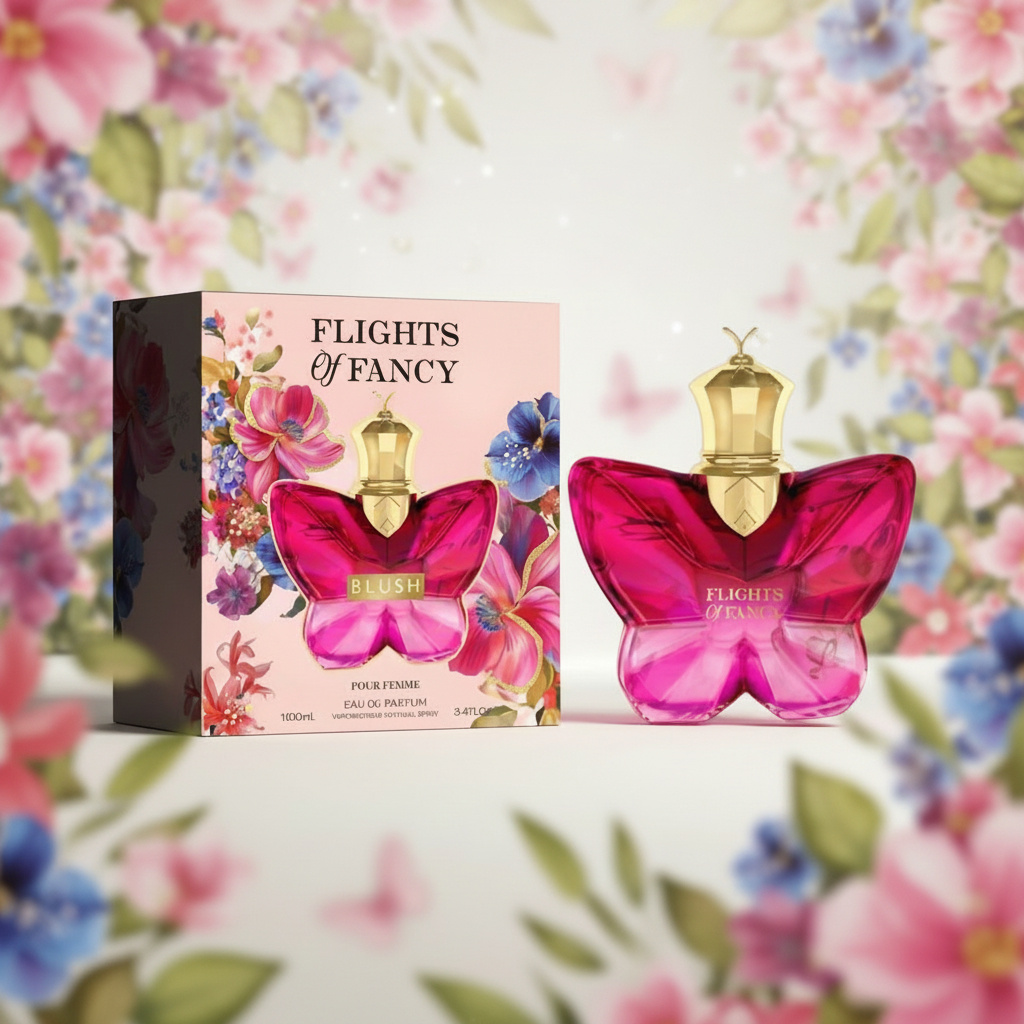 TEMU Everlyx - Perfume femenino Flights of Fancy Blush by Montage Brands 100 ml - y luminosa con carácter romántico y , ideal para uso diario y