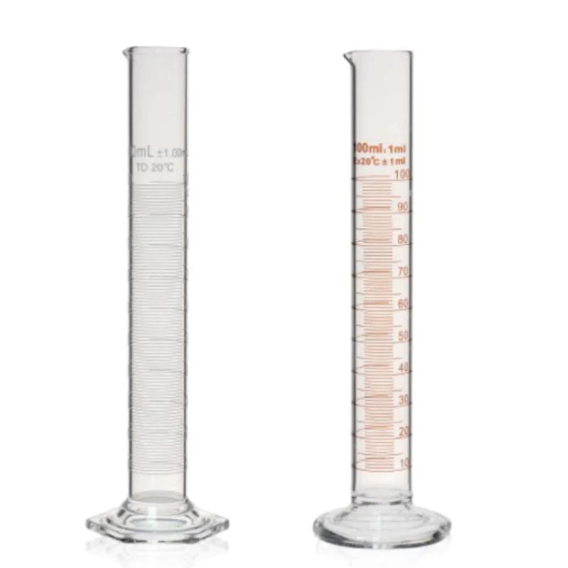 TEMU Eprouvettes en verre, graduées – CITOTEST – Boîte de 2 pièces