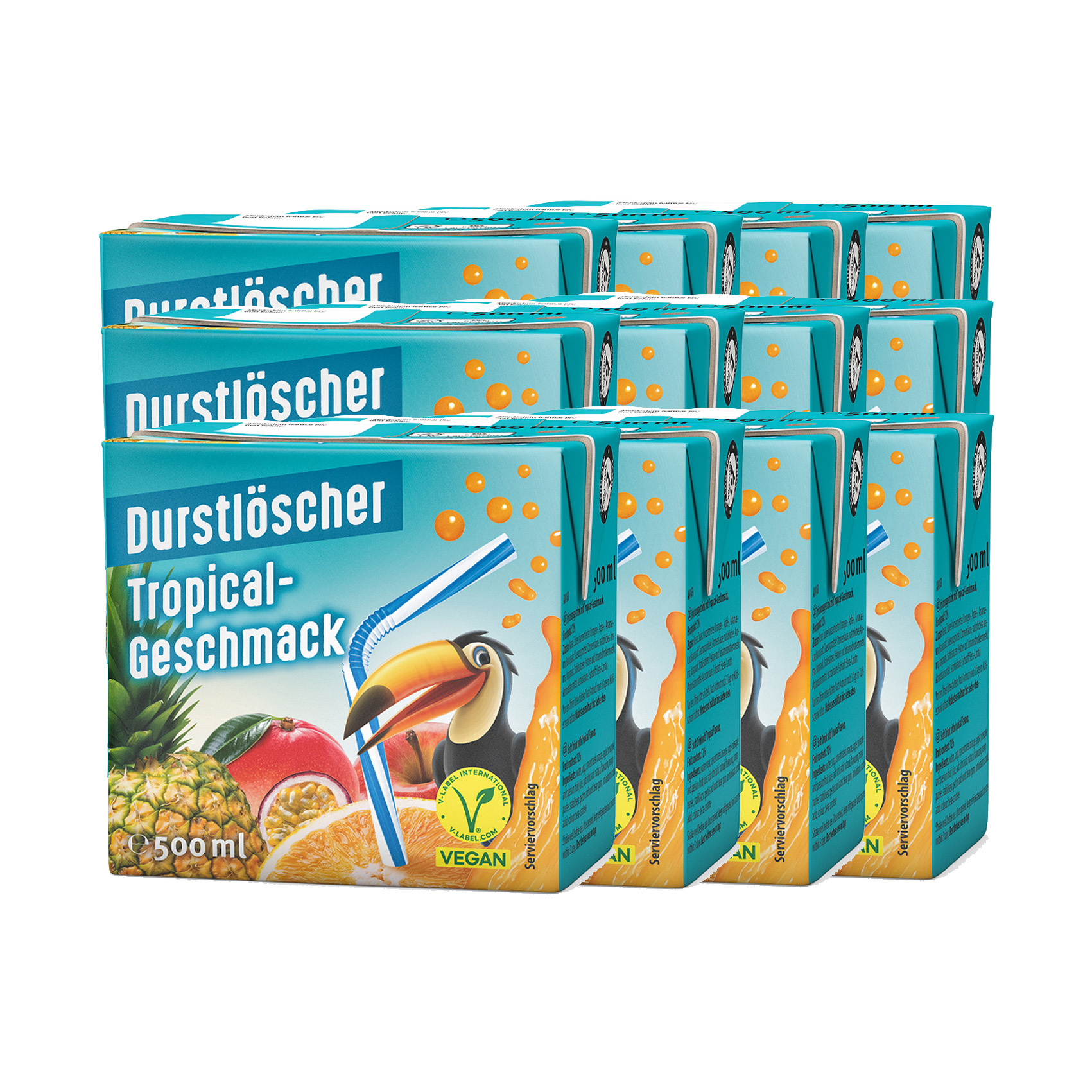 Tropical Fire Extinguisher Made From Tropical Fruits 500ml 12-pack
