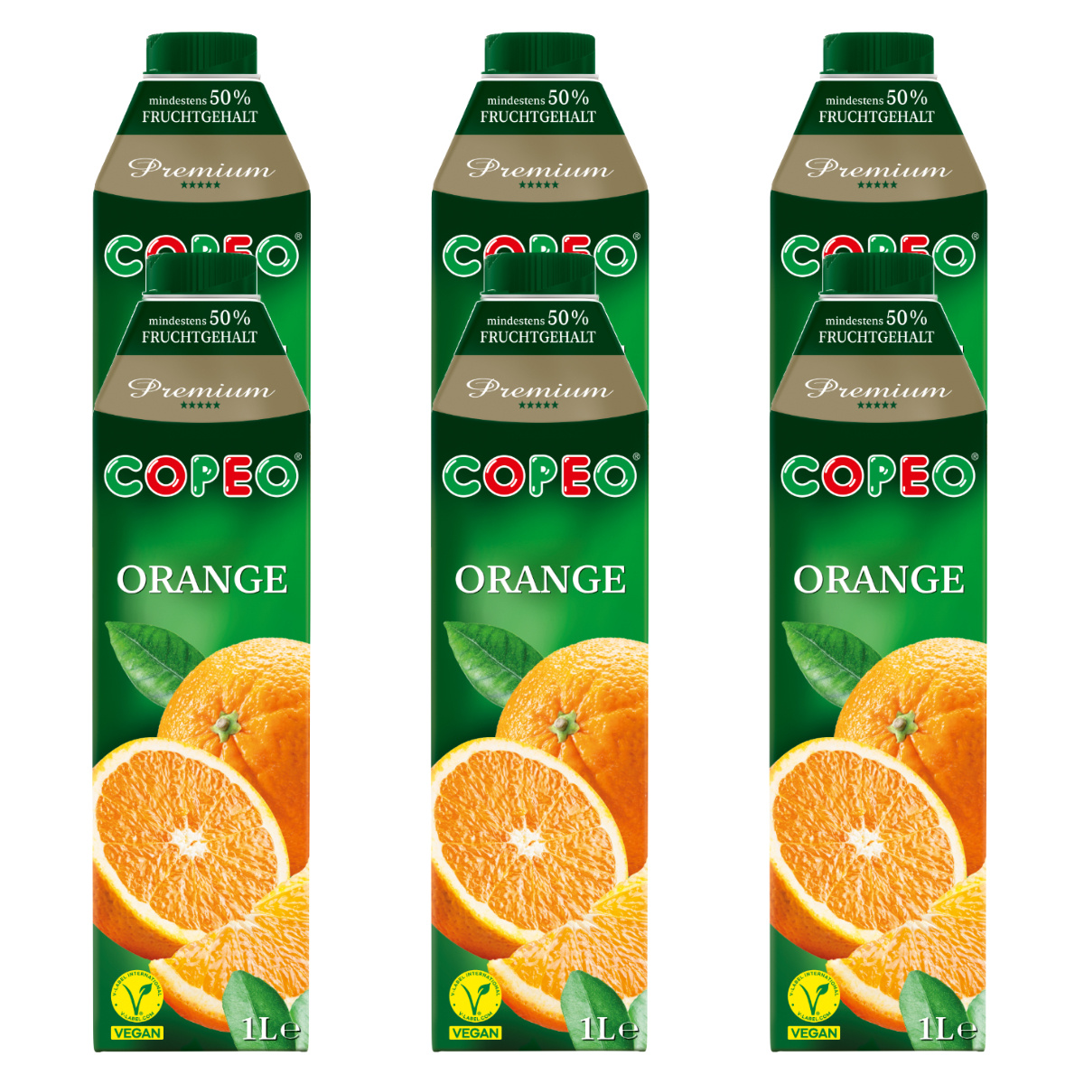 Copeo Orange From Orange Juice Concentrate 1000ml 6-pack