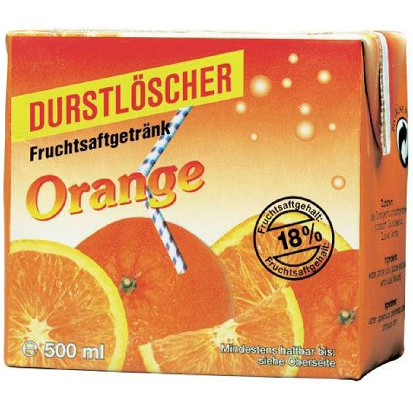 Fire Extinguisher Orange Fruit Refresher Beverage 500ml 12-pack