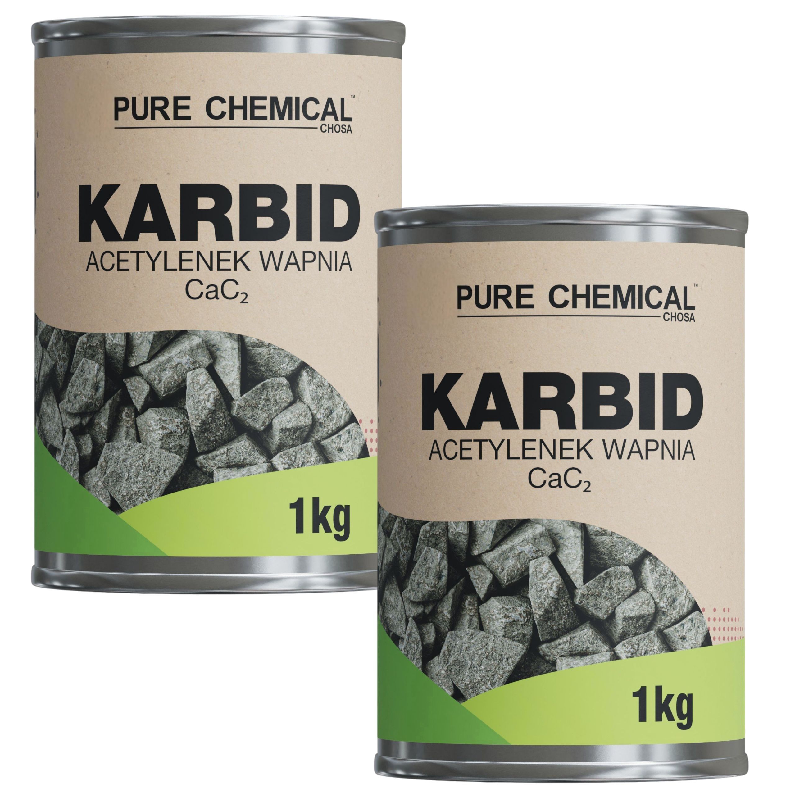 Cac2 Block 2x1kg | Carbide | Technical | Chemical Material