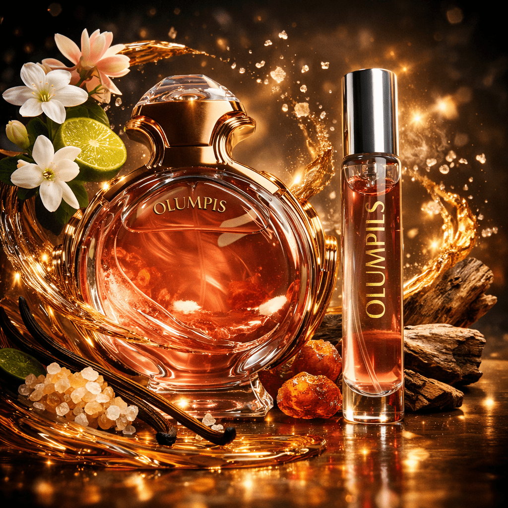 E-shop OLUMPILS Mystisches Damenparfüm-Geschenkset – 90ml + 20ml Eau de Parfum, Vanille Amber Jasmin , langanhaltender Duft