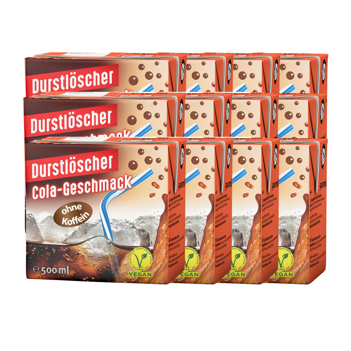Fire Extinguisher Cola Flavored Drink Caffeine-free 500ml 12-pack