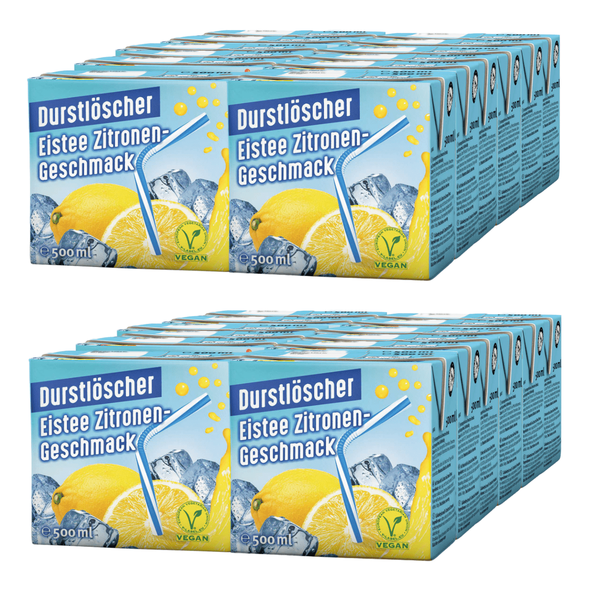 Fire Extinguisher Iced Tea Lemon Fruit Juice Drink 500ml 24-pack