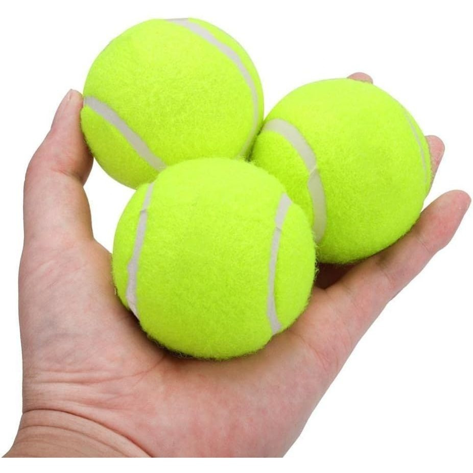 12 Tennis Balls with Storage Bag, Thick-Walled