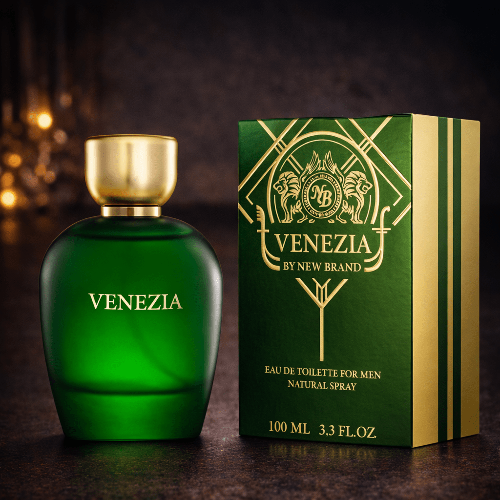 TEMU Perfume New Brand para Hombre - Eau de Toilette 100 ml (3.. oz.) | Fougère con Lavanda, Cuero y Pino | y