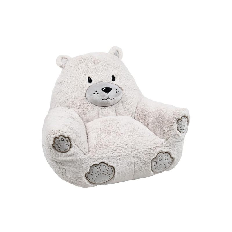 Bear Shaped Children's Pouf Chair